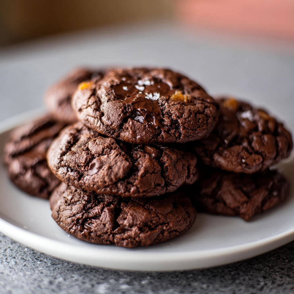 Dark Chocolate Apricot Cookies