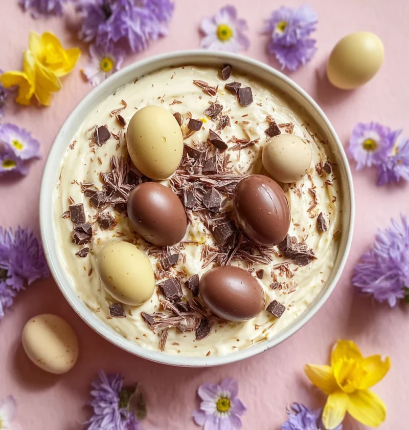 Decadent Cadbury Egg Cheesecake Dip Ready Minutes