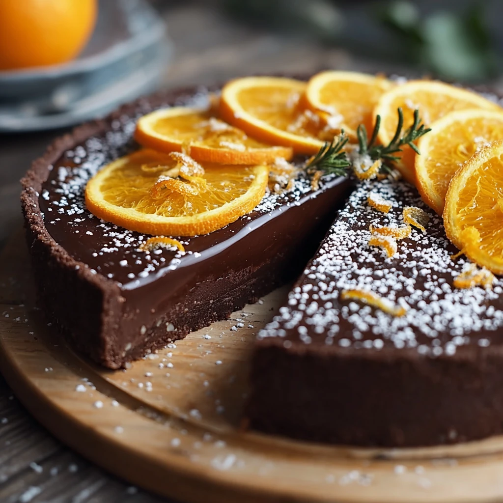 Decadent Chocolateorange Torte Vegan Nobake Delight