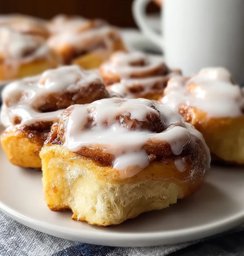 Delicious Breakfast Pigs Cinnamon Rolls Cozy Morning