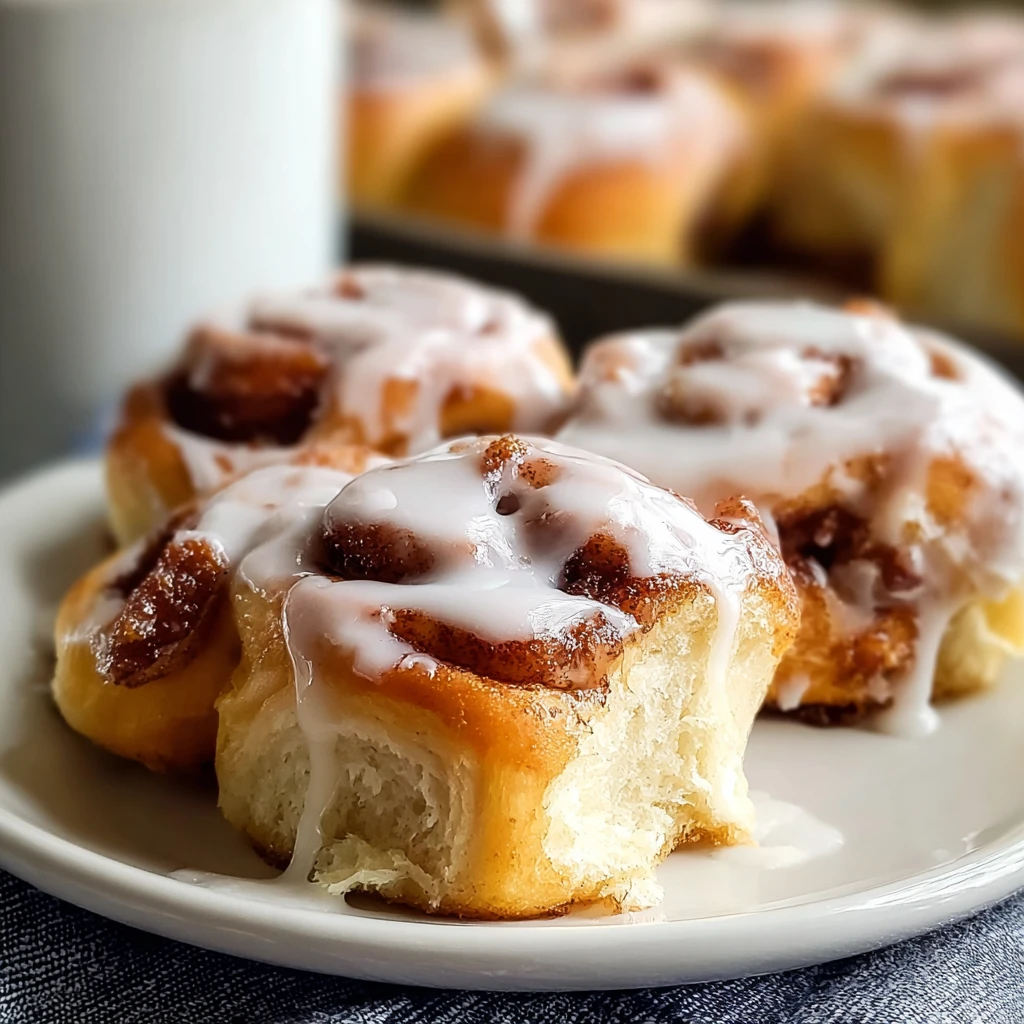 Delicious Breakfast Pigs Cinnamon Rolls Cozy Morning