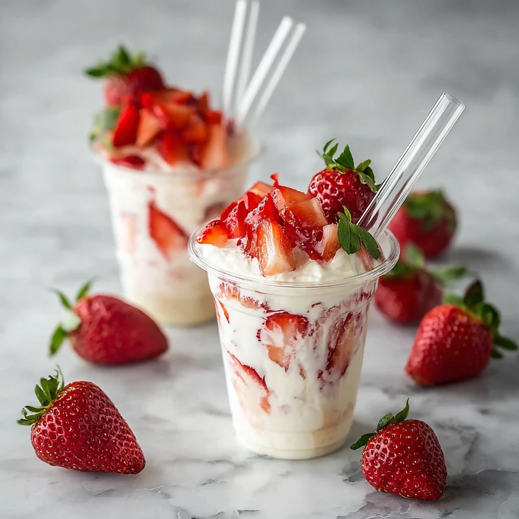 Delicious Fresas Con Crema Twist Strawberry Bliss