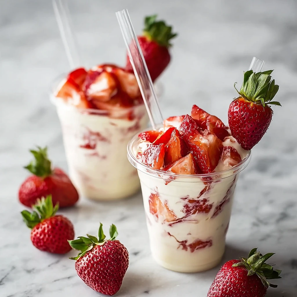 Delicious Fresas Con Crema Twist Strawberry Bliss