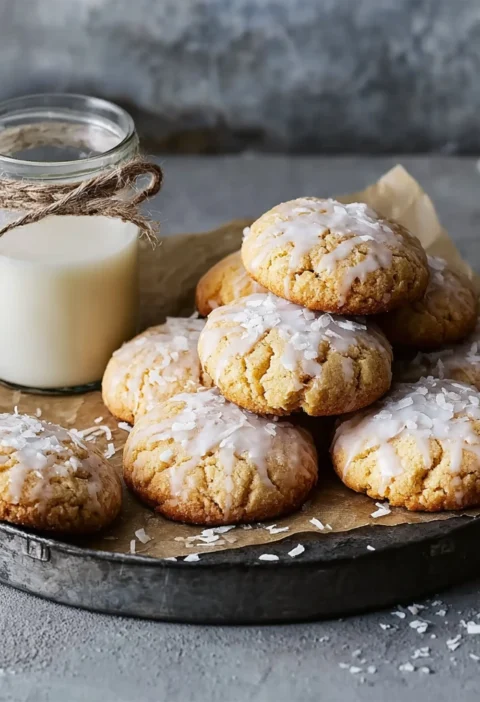 Delicious Grandmas Coconut Cookies Cozy Baking Moments