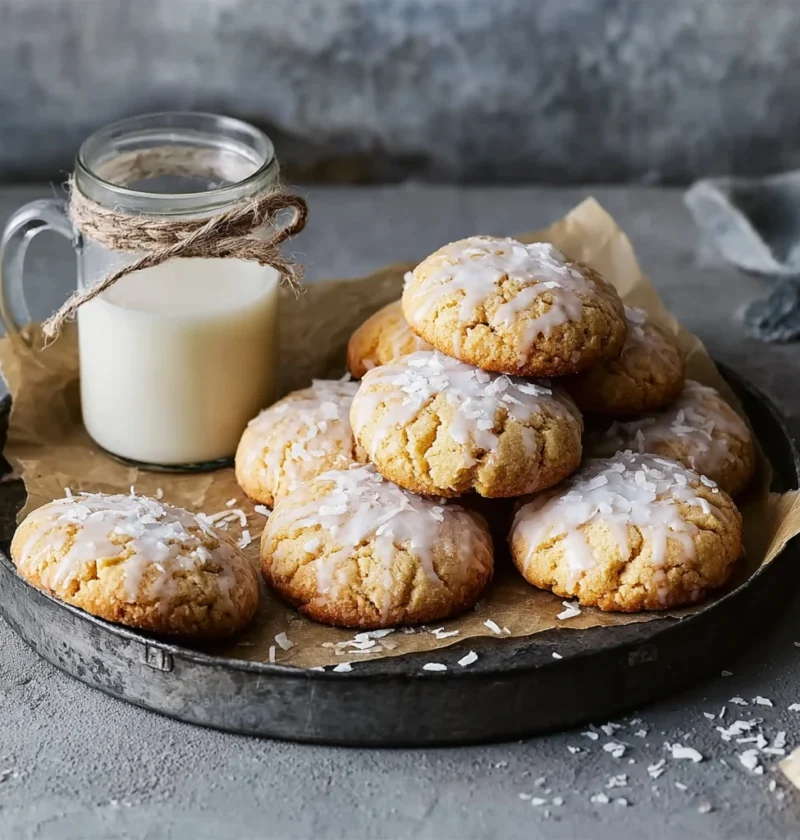 Delicious Grandmas Coconut Cookies Cozy Baking Moments