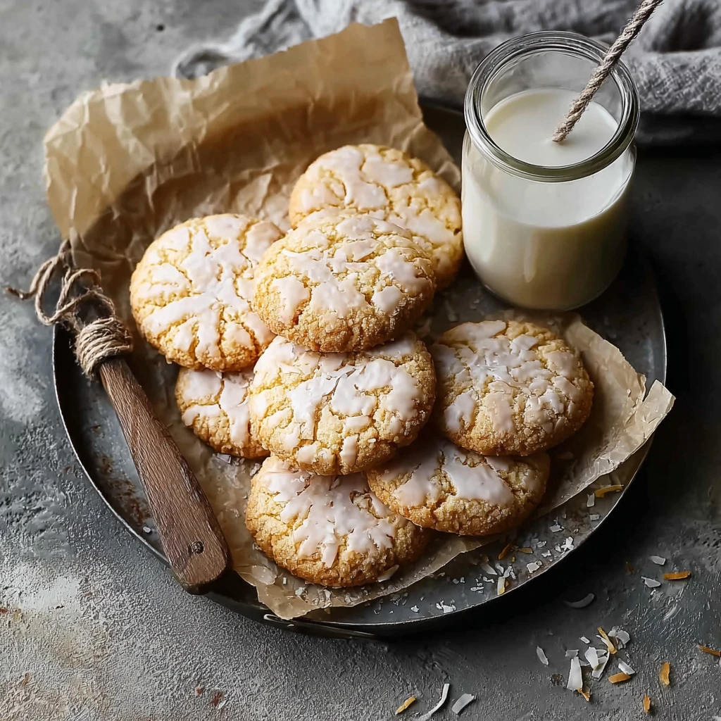 Delicious Grandmas Coconut Cookies Cozy Baking Moments
