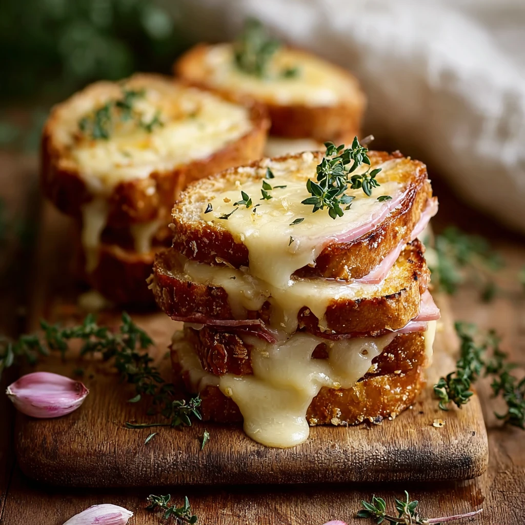 Delicious Mini Croque Monsieur Irresistible Snack Time
