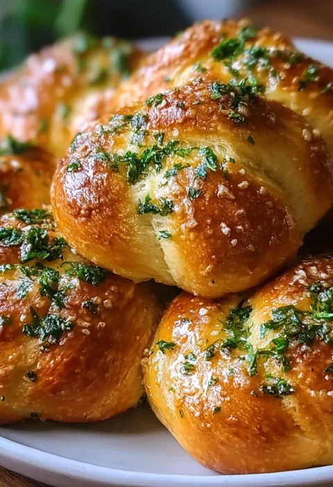 Discover Joy Sourdough Discard Garlic Knots Today