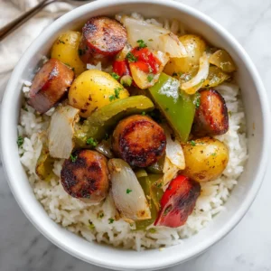 Easy Air Fryer Sausage and Potatoes – Crispy One‑Pan Meal