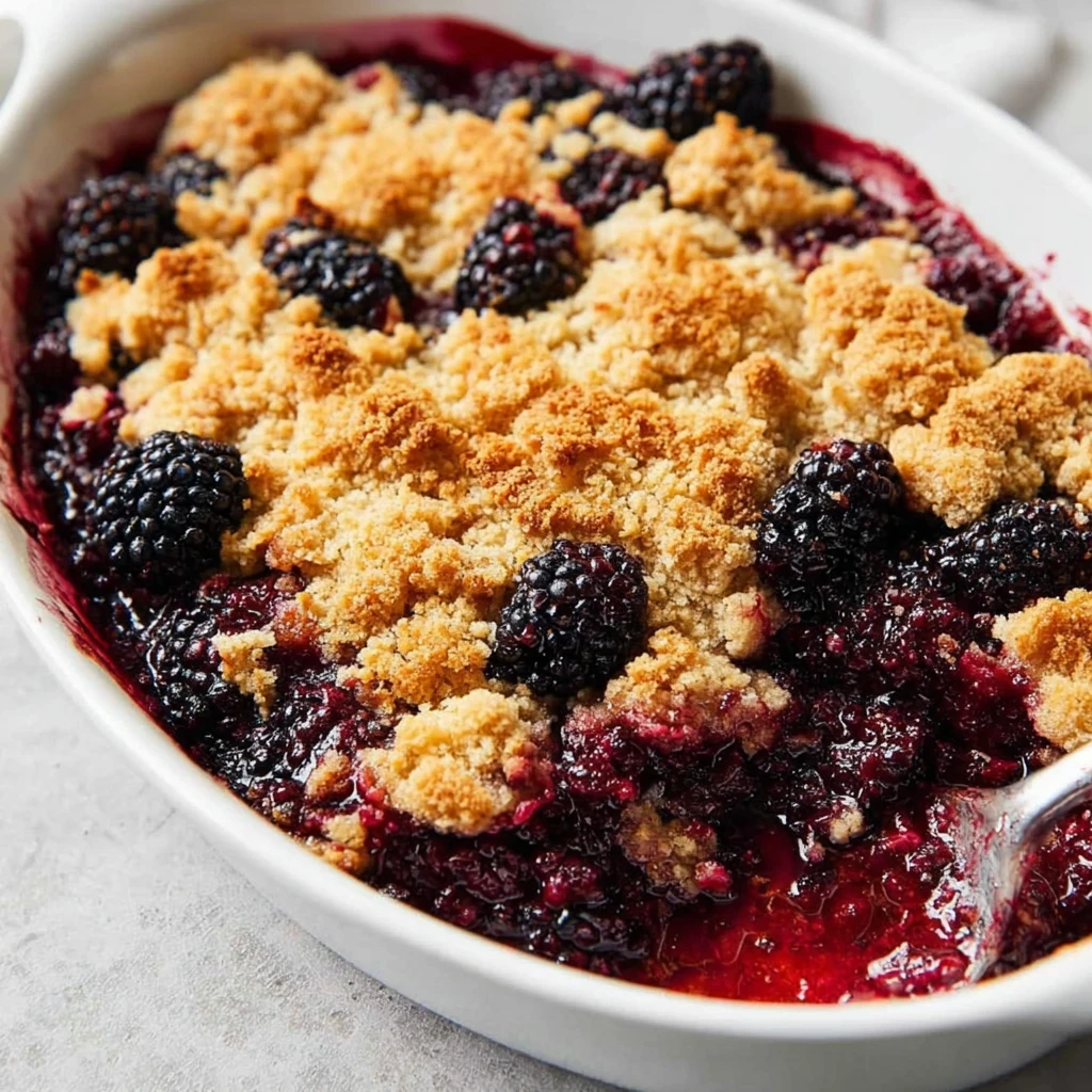 Easy Blackberry Cobbler Recipe