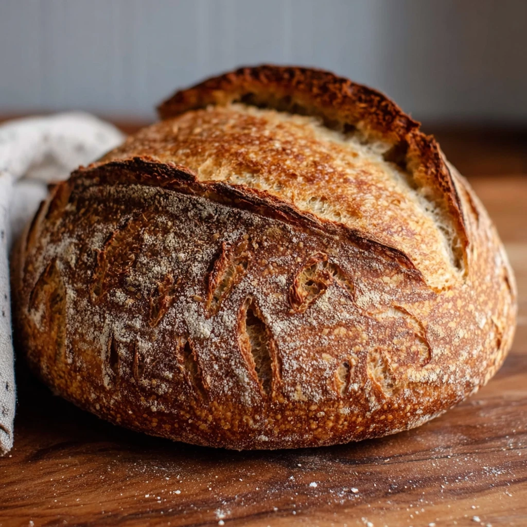 Easy Coffee Sourdough Bread (Made with a Cup of Coffee)