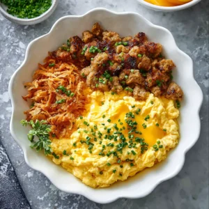 Easy High Protein Breakfast Bowl