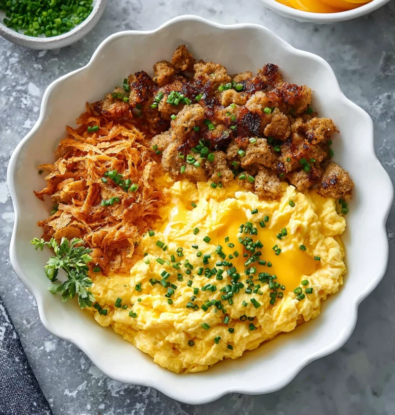 High Protein Breakfast Bowl
