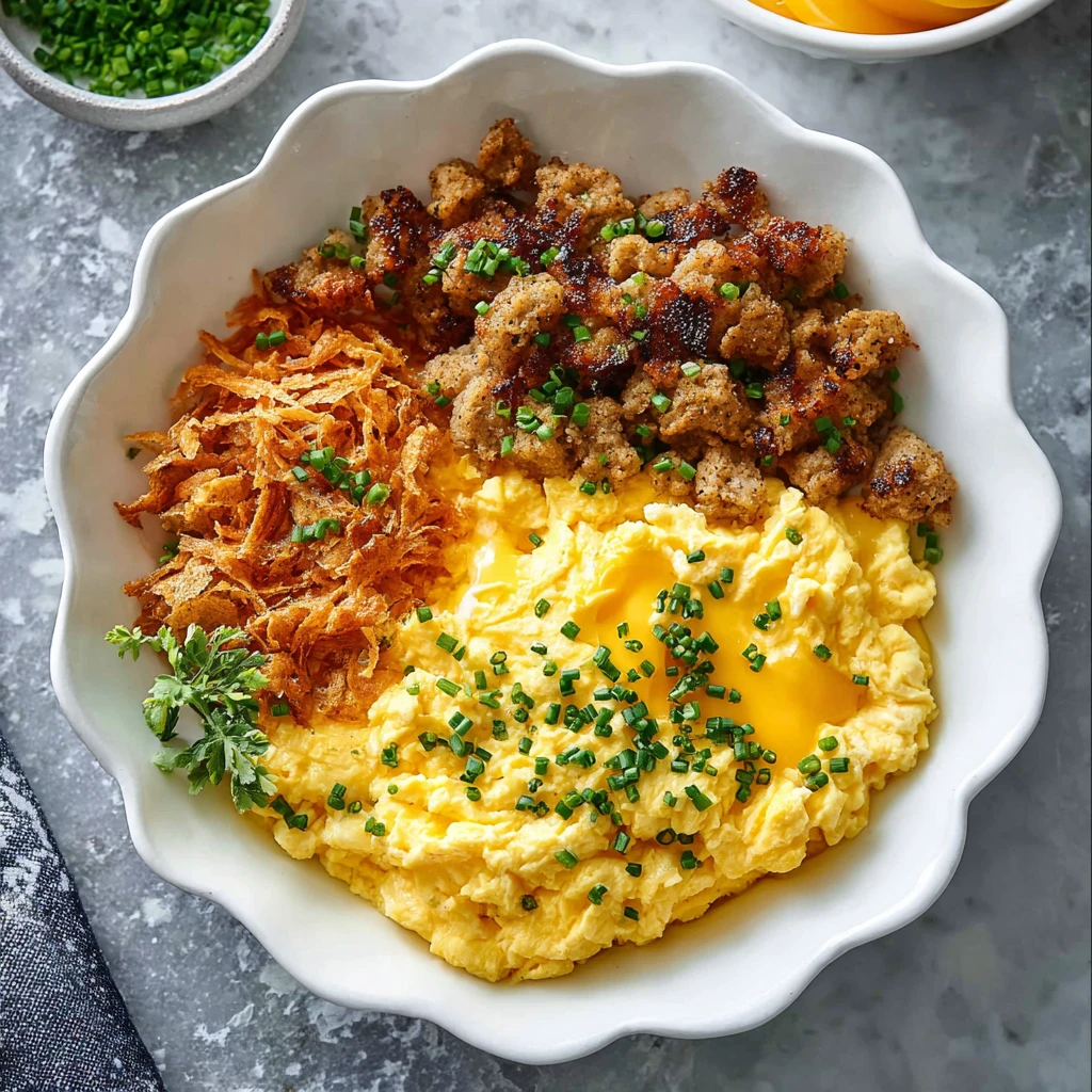 Easy High Protein Breakfast Bowl