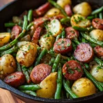 Create a Hearty Beef Sausage and Potato Skillet in 30 Minutes!