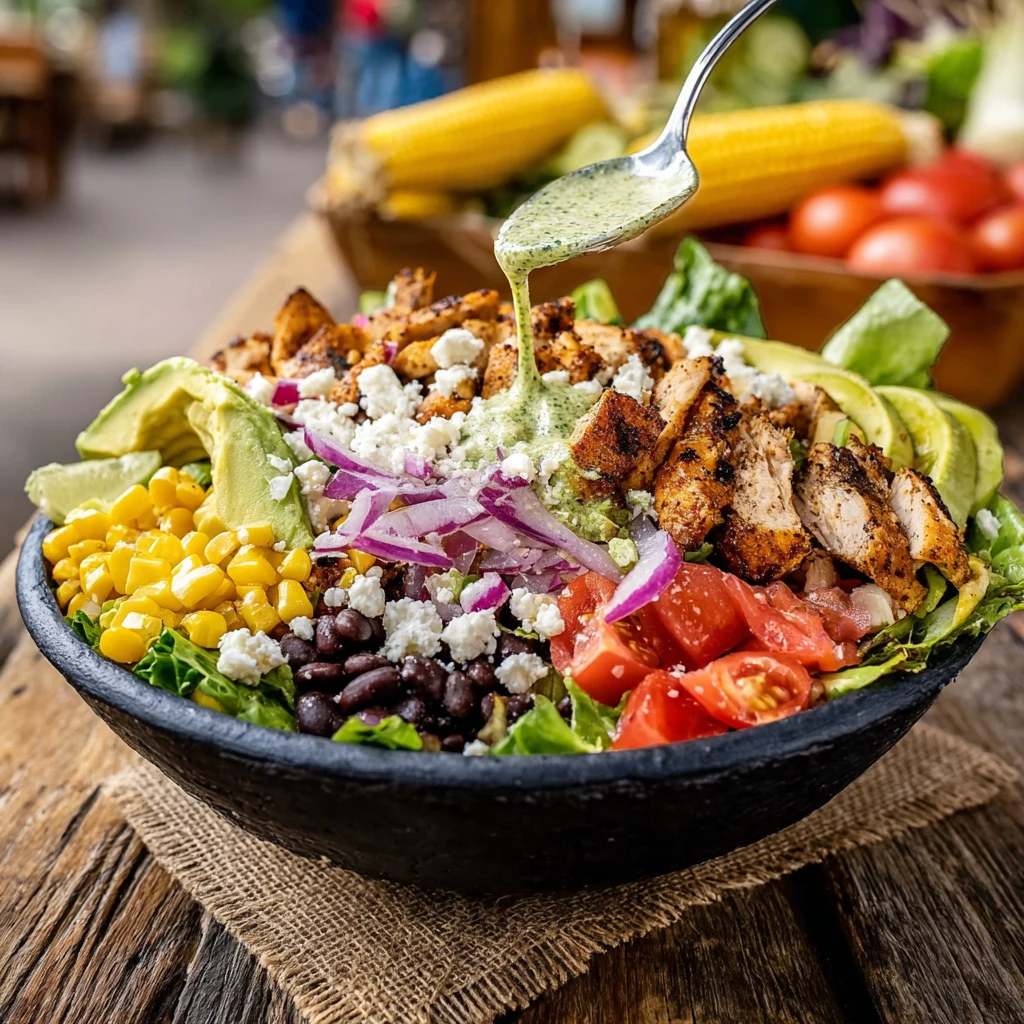 Farmers Market Chicken Taco Salad