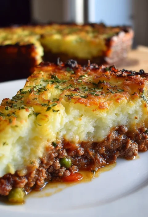 Ground Beef Potato Pie