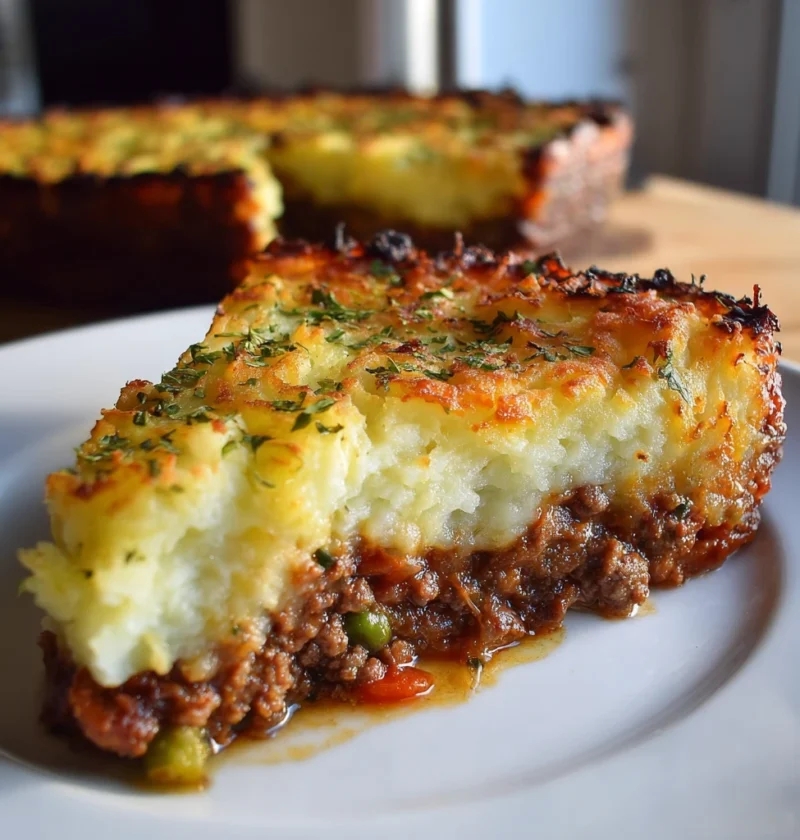 Ground Beef Potato Pie