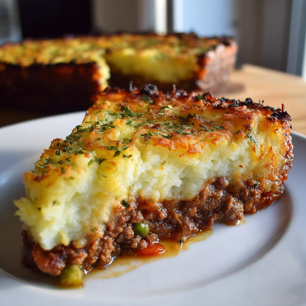 Ground Beef Potato Pie