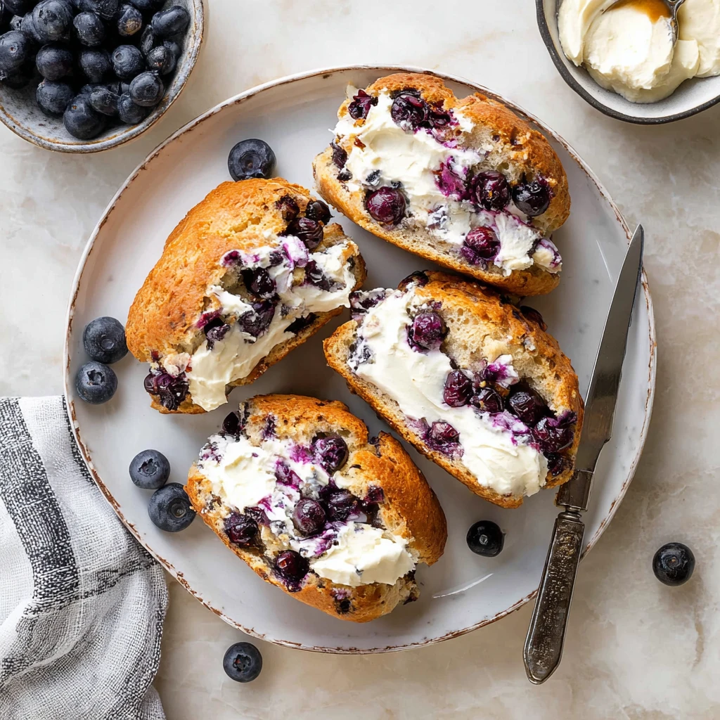 Healthy Blueberry Bagels – Easy Protein Breakfast