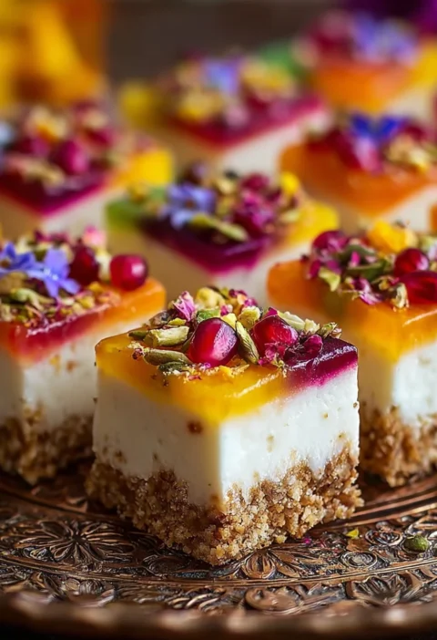 Bake Vegan Dubai Cheesecake Bars That Wow Your