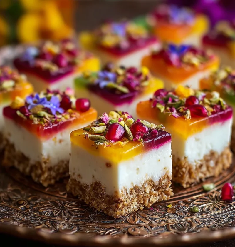 Bake Vegan Dubai Cheesecake Bars That Wow Your
