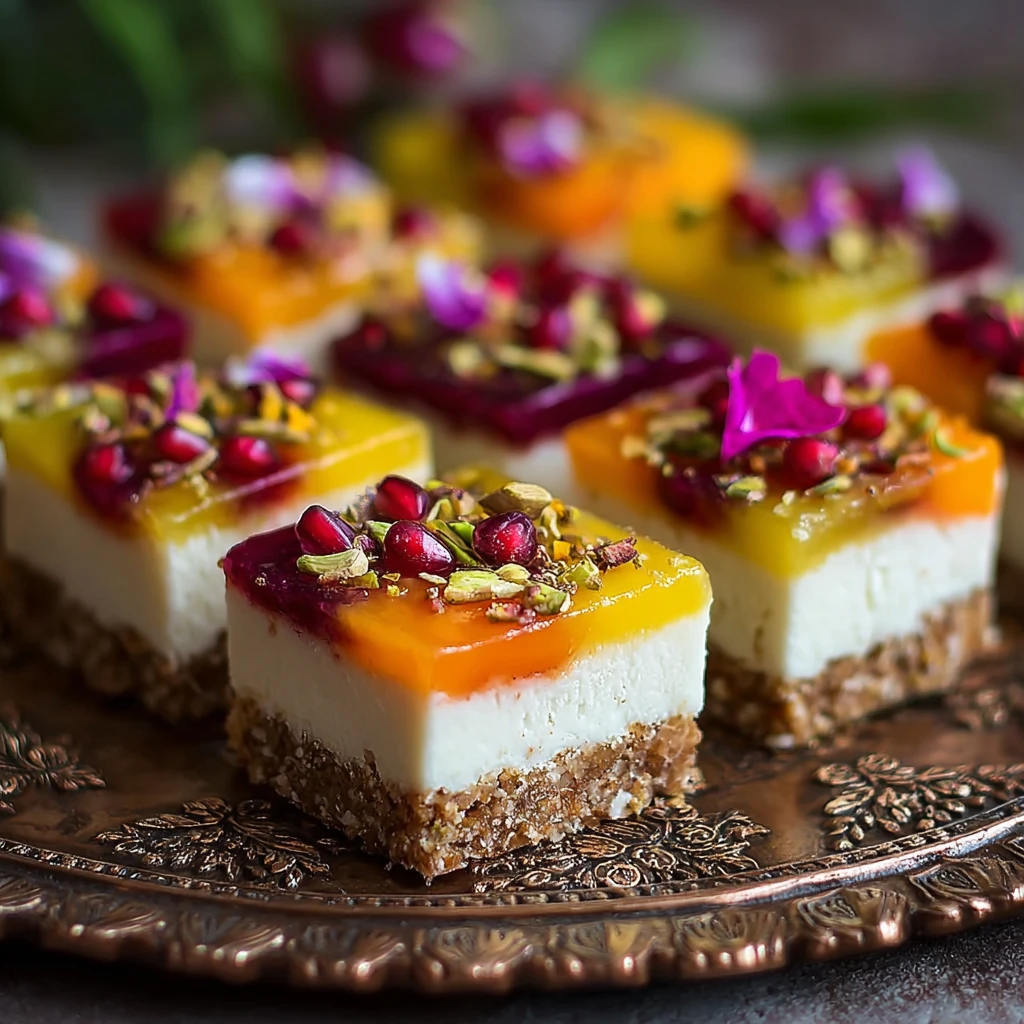Bake Vegan Dubai Cheesecake Bars That Wow Your