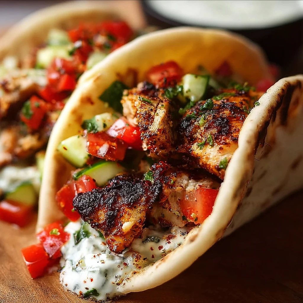 Quick Mediterranean Chicken Tacos – Easy Weeknight Dinner
