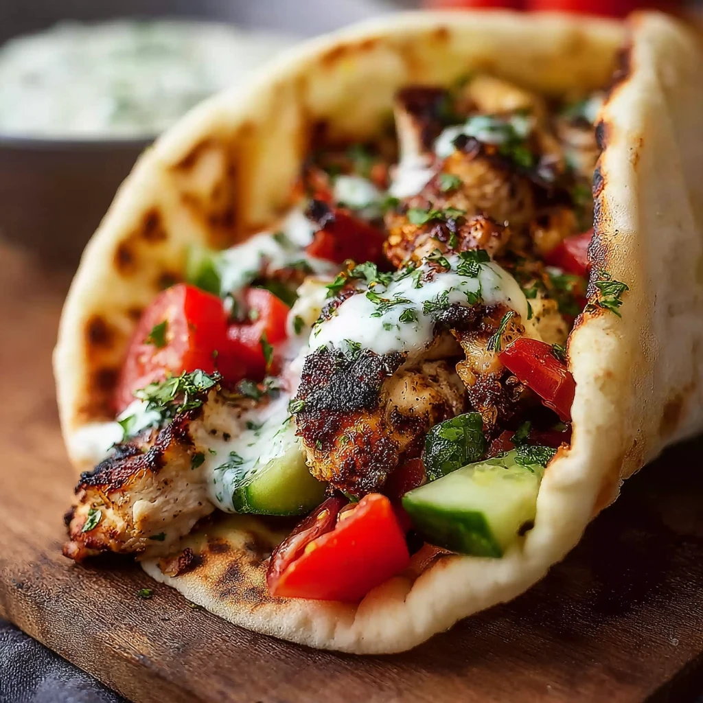 Mediterranean Chicken Tacos Weeknight Dinner