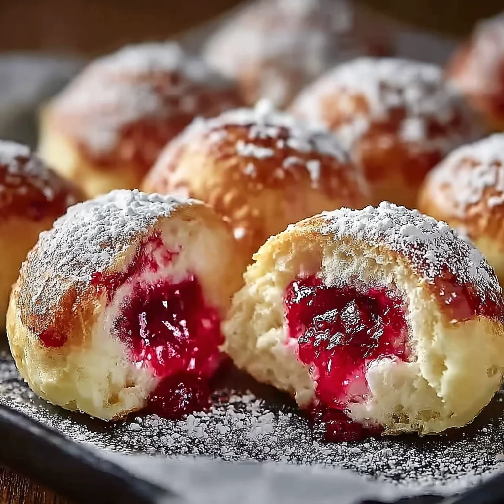 Rhubarb Cheesecake Bombs Sweet Spring Treat