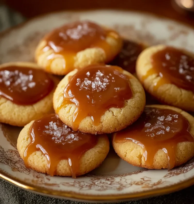 Salted Caramel Cheesecake Cookies That Will Delight You