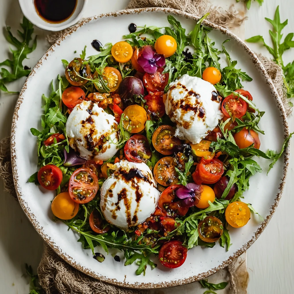 Ultimate Burrata Salad with Balsamic Glaze for Flavor Lovers