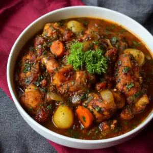 Boneless Brown Stew Chicken