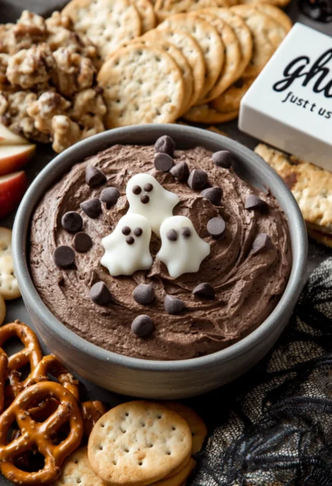 Boo Brownie Batter Dip