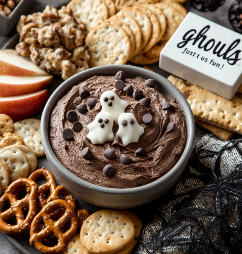 Boo Brownie Batter Dip