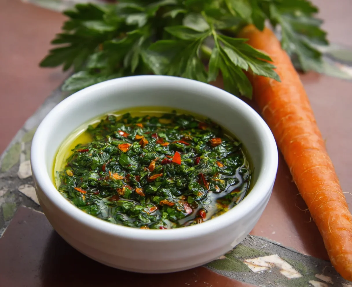 Carrot Top Chimichurri - carrot-top-chimichurri-3