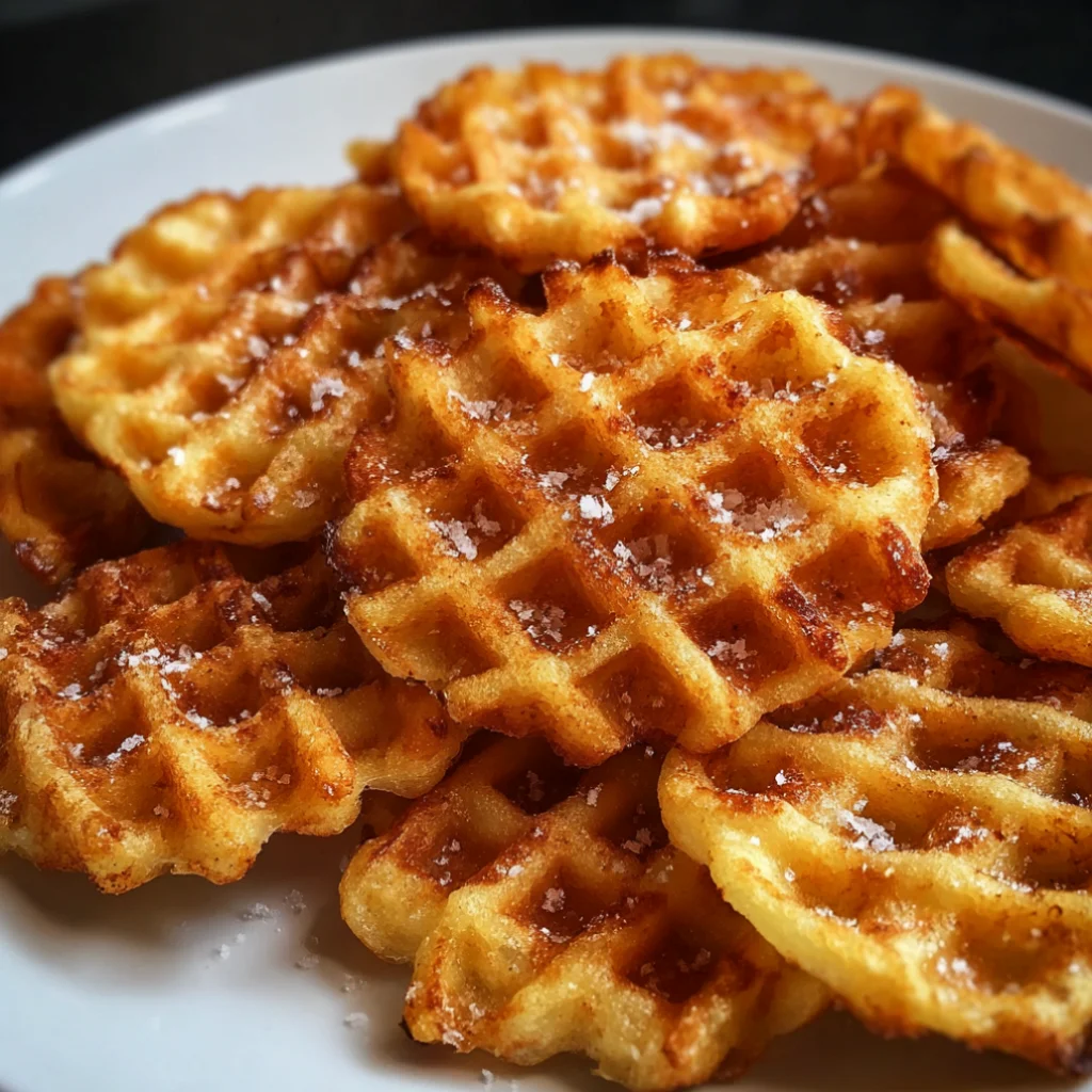 Crispy Homemade Waffle Fries That Rival Chick-fil-A Flavors