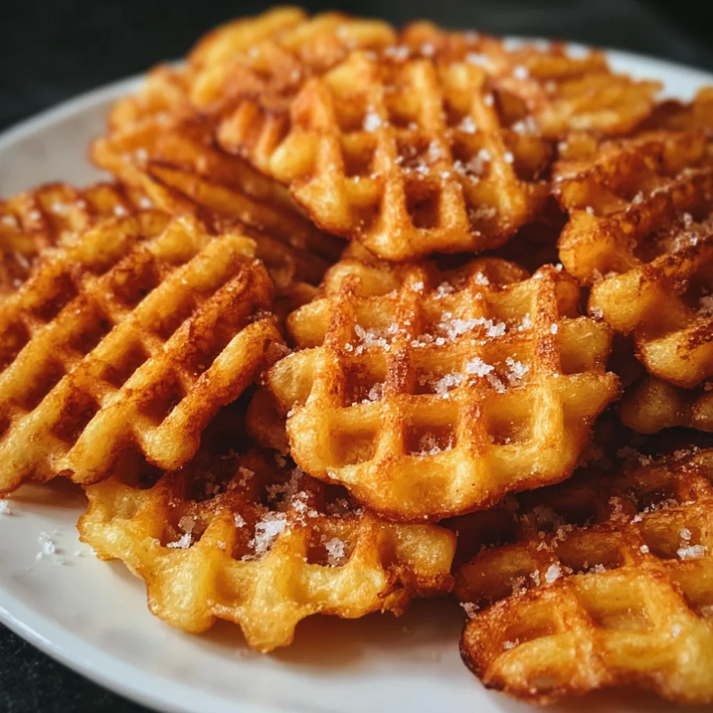 Crispy Homemade Waffle Fries - crispy-homemade-waffle-fries-that-rival-chick-fil-3