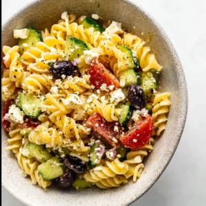 Easy Greek Pasta Salad