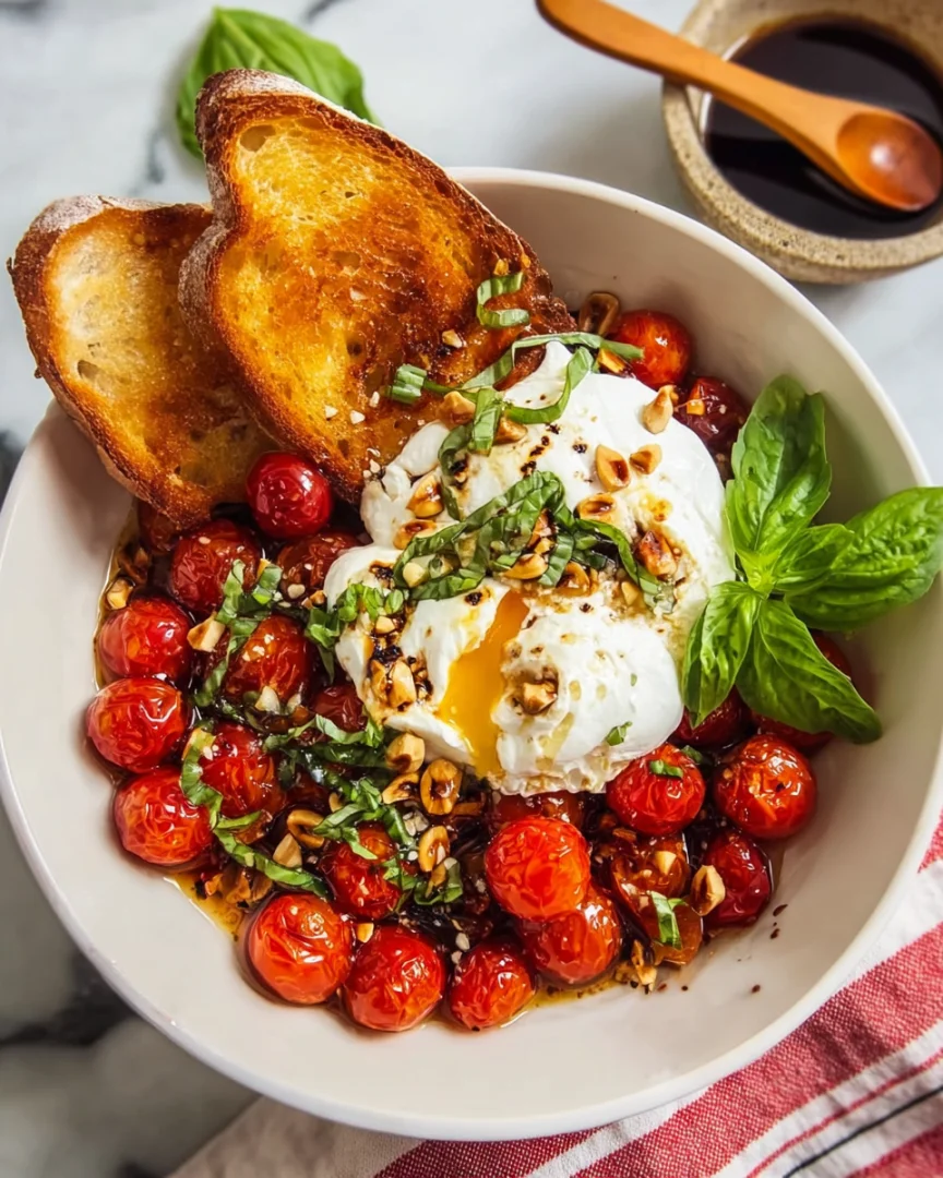 Grilled Cherry Tomato Caprese Salad - grilled-cherry-tomato-caprese-salad-with-crunchy-g-3