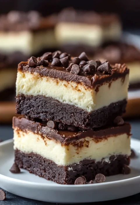 Keto Cheesecake Brownies