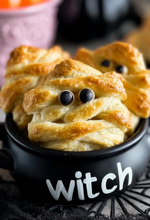 mummy chicken pot pies