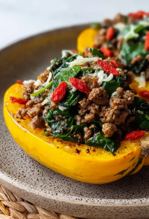Stuffed Delicata Squash