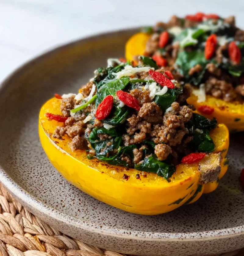 Stuffed Delicata Squash