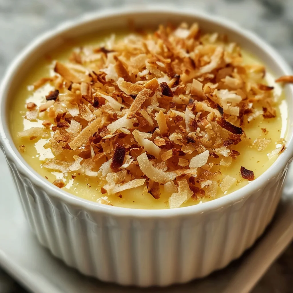 Thai Coconut Custard Better Than Any Restaurant Dessert