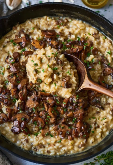 best mushroom risotto recipe