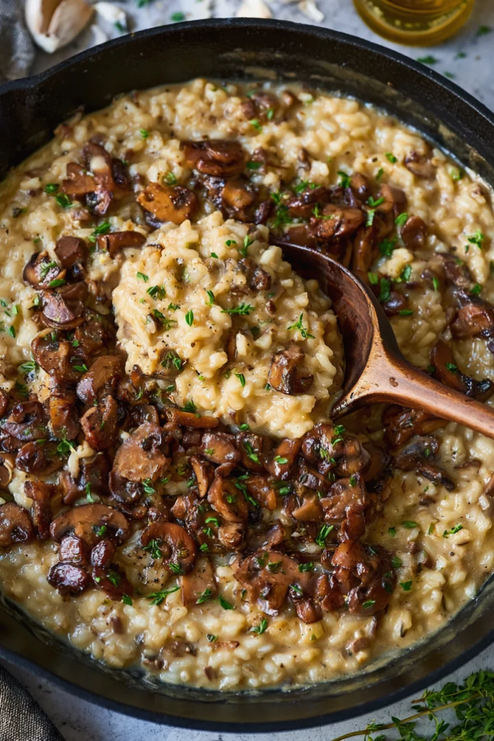 BEST Mushroom Risotto Recipe