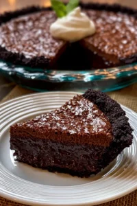Chocolate Brownie Pie