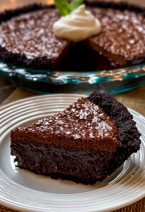 Chocolate Brownie Pie