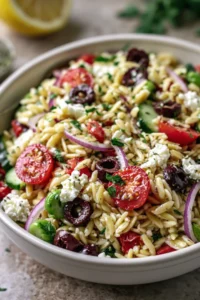 Delicious Greek Orzo Salad Recipe for Fresh Summer Flavors